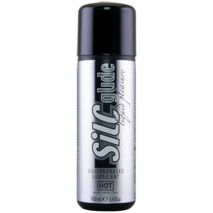Lubrifiant doux silicone 100 ml — gros plan