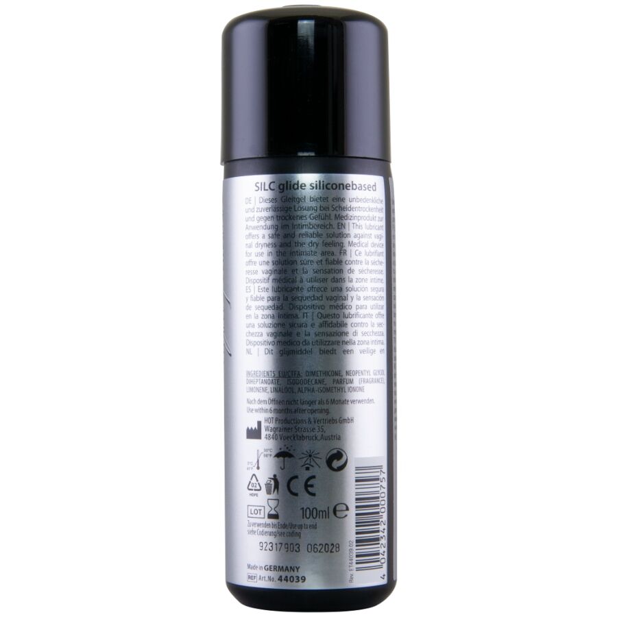 Lubrifiant doux silicone 100 ml — vue détaillée