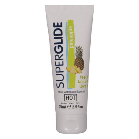 Lubrifiant ananas 75 ml — Superglide · Hot · Lubrifiants aromatisés