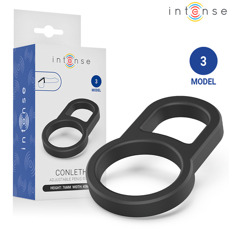 INTENSE CONLETH ANNEAU PENIS DOUBLE REGLABLE MODELE 3