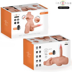 Realistic Muscled Torso 6.2 kg with Vibrating Dildo and Anus — Deep Touch Marty