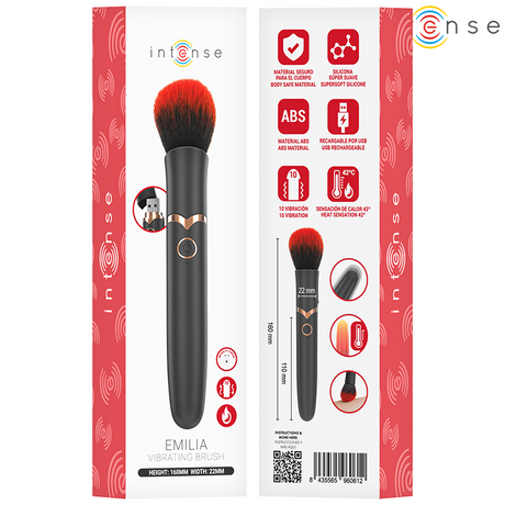 INTENSE EMILIA BROSSE VIBRANTE CHAUFFANTE 16 CM
