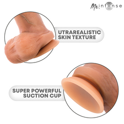 MR INTENSE BRUCE XL SILICONE DILDO WITH TESTICLES 25.5 CM Ø 5.5 CM