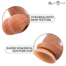 MR INTENSE GARY L ULTRA-REALISTIC SILICONE PENIS WITH TESTICLES 23 CM Ø 4.7 CM