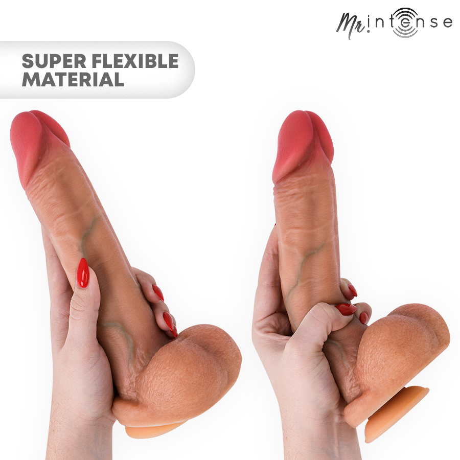 MR INTENSE GARY XL PENIS EN SILICONE ULTRA REALISTE AVEC TESTICULES 255 CM O 51 CM