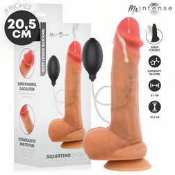 Realistic dildo by Mr. Intense, model Danny, in flesh-coloured silicone, 20.5 cm, for intimate pleasure.