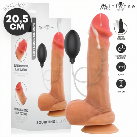 Gode réaliste de la marque Mr. Intense modèle Danny en Silicone chair 20.5 cm pour le plaisir intime.