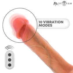 MR INTENSE BRADLEY VIBRATOR WITH WARMING EFFECT AND REMOTE CONTROL 21 CM Ø 4.2 CM