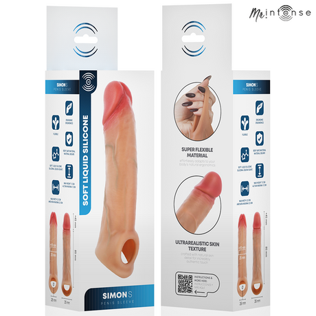 MR INTENSE SIMON S PROTECTION PENALE EN SILICONE 13 CM O 4 CM