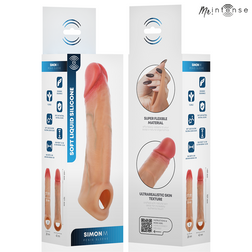 Simon M penis sleeve with an integrated testicular opening.