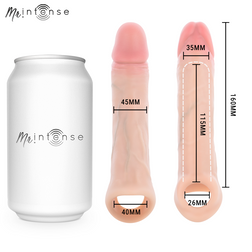 Flexibility of the Simon L liquid silicone penis sleeve.