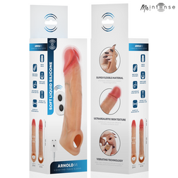 MR INTENSE ARNOLD M ULTRA-REALISTIC VIBRATING PENIS SLEEVE 14.5 CM Ø 4 CM