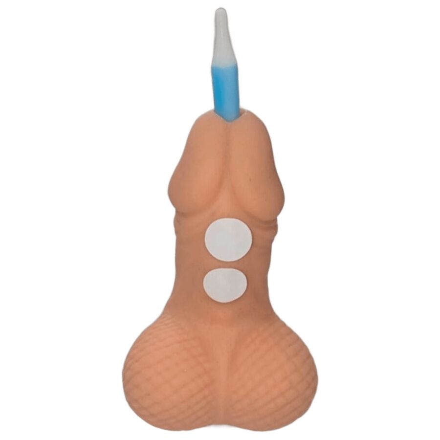 DIABLO PICANTE BOUGIE CHIFFRE D ANNIVERSAIRE EN FORME DE PENIS