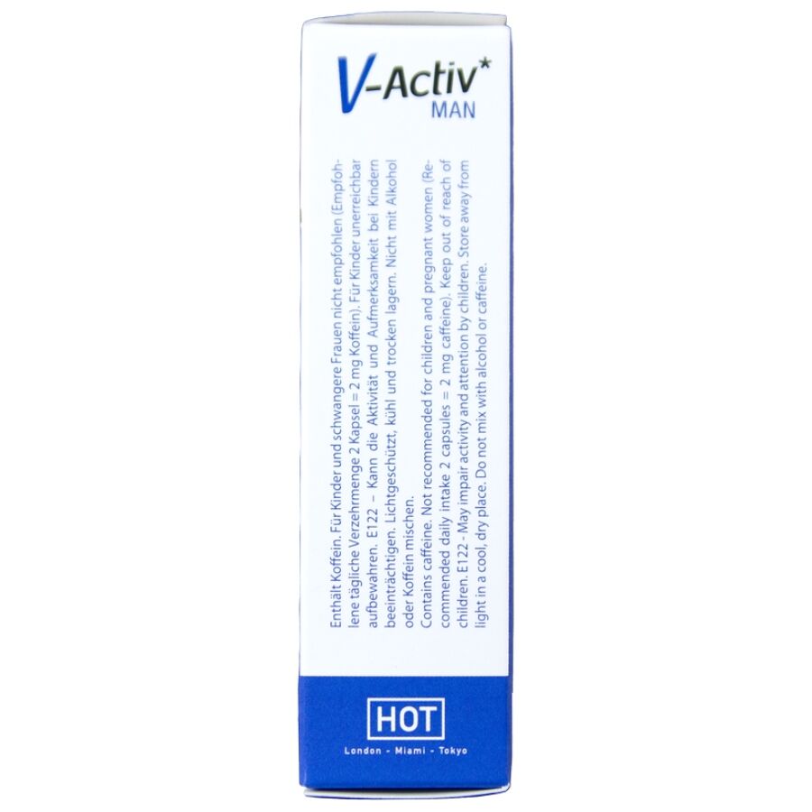 HOT V ACTIV CAPSULES HOMME 20 UNITES