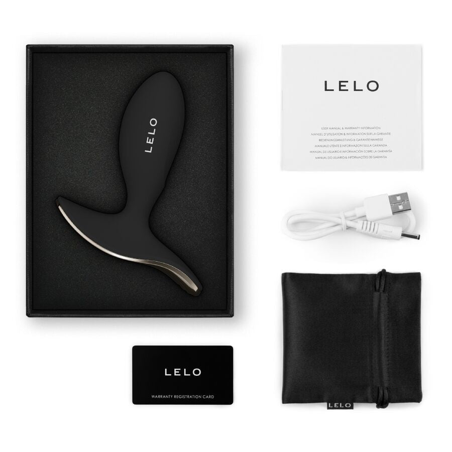 LELO SURFER 2 PLUG VIBRANT ANAL UNISEXE NOIR