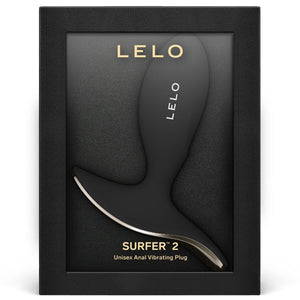 LELO SURFER 2 PLUG VIBRANT ANAL UNISEXE NOIR