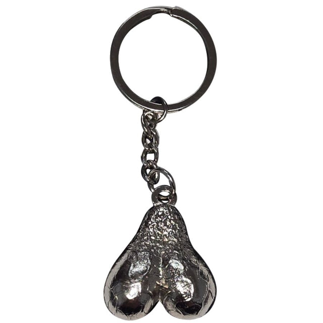 DIABLO PICANTE PORTE CLES METAL OEUFS D ARGENT