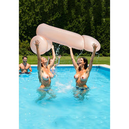 Pénis gonflable géant Giant Willy 145 cm — vue de profil
