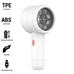 Masturbateur automatique Griffin rechargeable avec 7 modes de va-et-vient