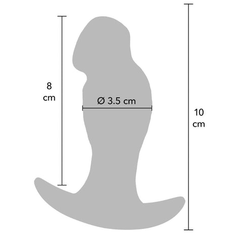 Plug réaliste silicone liquide 10 cm — gros plan