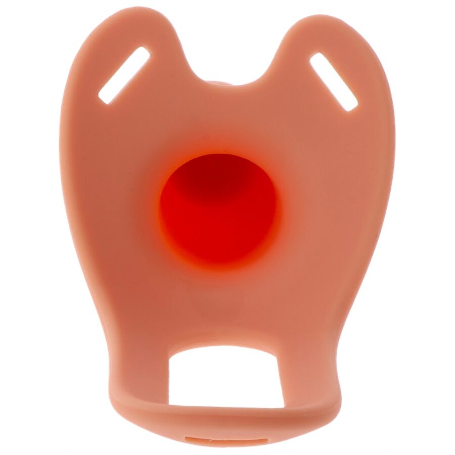HIDDEN DESIRE INFERNO MANCHON PENIS VIBRANT AVEC STRAP ON 16 CM
