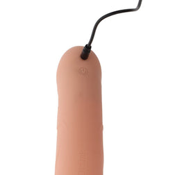 HIDDEN DESIRE INFERNO MANCHON PENIS VIBRANT AVEC STRAP ON 20 CM