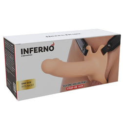 HIDDEN DESIRE INFERNO MANCHON PENIS AVEC SANGLE 16 CM