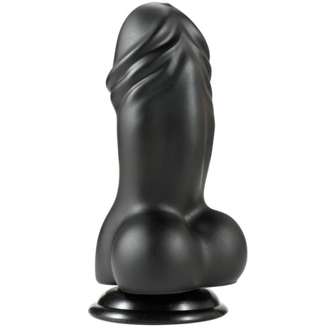 Gode épais courbé stimulation prostate ventouse 19 cm — texture visible