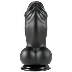 Gode épais courbé stimulation prostate ventouse 19 cm — autre angle
