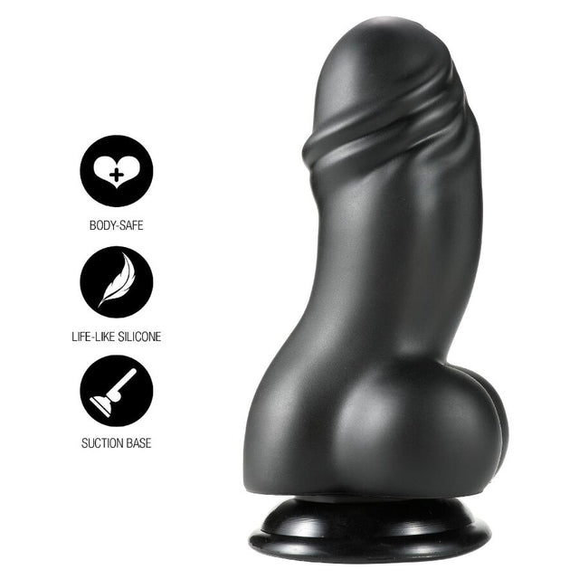Gode épais courbé stimulation prostate ventouse 19 cm — Inferno Fat Boys · Hidden Desire · Godes XL & Géant