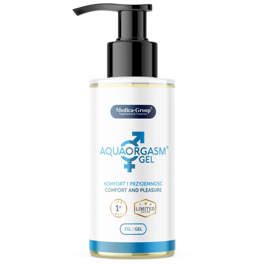 Gel stimulant intime — vue de profil