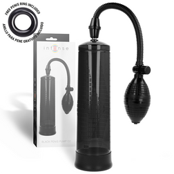 Pompe pénis modèle Pump 02 en ABS noir pour le plaisir intime.
