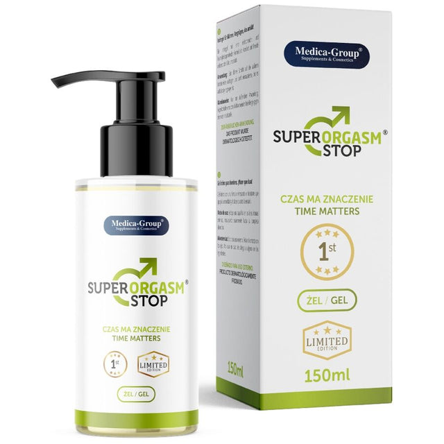 MEDICA GROUP SUPER ORGASM STOP GEL INTIME POUR HOMMES 150 ML