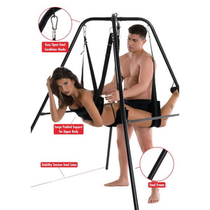 HIDDEN DESIRE EXTREME LOVERS BALANCOIRE SEXUELLE AVEC SUPPORT