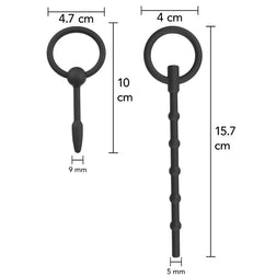 Set 2 plugs urétraux avec boucle silicone — Extreme Advanced — vue 4