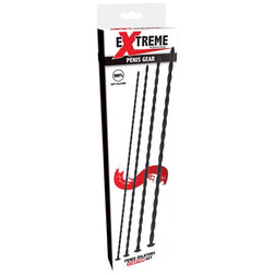 Set 4 dilatateurs urétraux torsadés silicone débutant — Extreme Starter — vue 3