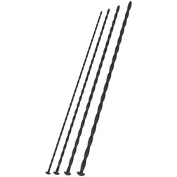 Set 4 dilatateurs urétraux torsadés silicone débutant — Extreme Starter