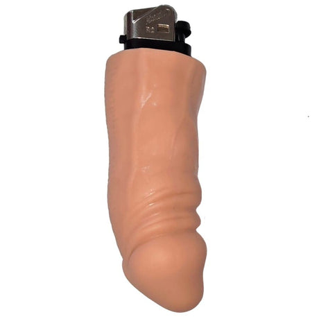 Flesh-coloured penis-shaped lighter — Diablo Picante.