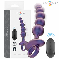 INTENSE TITO PLUG ANAL VIBRANT MODELE 3 TELECOMMANDE