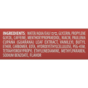 Lubrifiant eau effet chauffant 250 ml — emballage