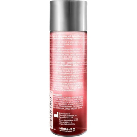 Lubrifiant eau effet chauffant 250 ml — vue de profil