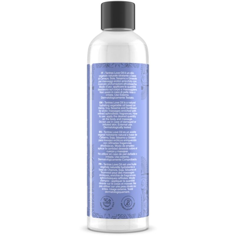 Huile de massage aphrodisiaque — emballage