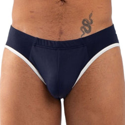 Boxer de la marque Burn modèle 020 bleu pour le plaisir intime.