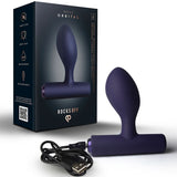 ROCKS OFF MINI BAGUETTE RECHARGEABLE 16 FONCTIONS ROSE PIVOINE