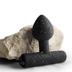 ROCKS OFF NOVA ASTRYX PREMIUM PLUG ANAL RECARGABLE 16 FUNCIONES NEGRO