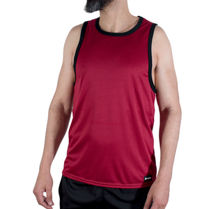 MACHO CMV003 CAMISETA GYM GRANATE S M