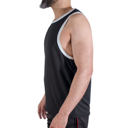 MACHO CMV004 BLACK GYM TANK TOP S M