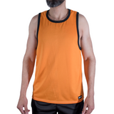 MACHO CMV005 CAMISETA GYM NARANJA S M