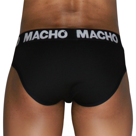MACHO MCH007 SLIP CLASICO NEGRO NEGRO S