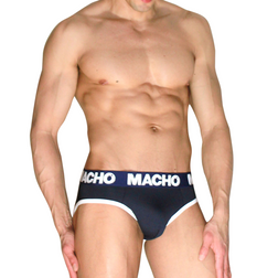 Macho Underwear brief, Macho model in navy blue.
